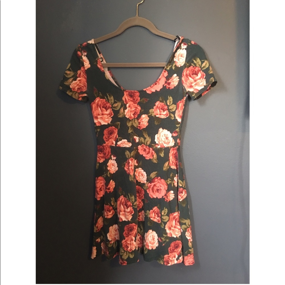 Forever 21 floral skater dress.